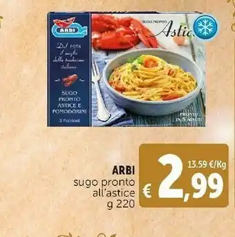 Deco Supermercati Sugo pronto all'astice offerta