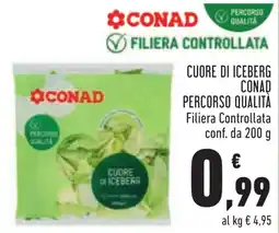 Conad Cuore di iceberg conad percorso qualità offerta