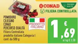 Conad Pomodoro ciliegino conad percorso qualità offerta