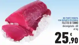 Conad Filetto di tonno offerta
