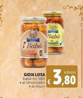 Deco Supermercati Babà al limoncello 580 ml offerta