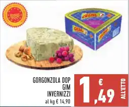 Conad Gorgonzola dop gim invernizzi offerta