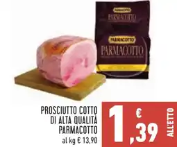 Conad Prosciutto cotto di alta qualità PARMACOTTO offerta
