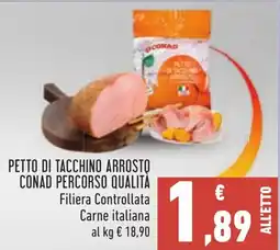 Conad Petto di tacchino arrosto conad percorso qualità offerta