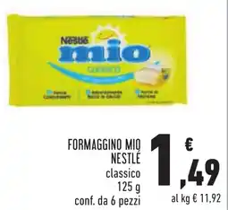 Conad Formaggino MIQ NESTLÉ offerta