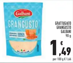 Conad Grattugiato grangusto GALBANI offerta