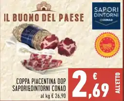 Conad Coppa piacentina dop SAPORI&DINTORNI CONAD offerta