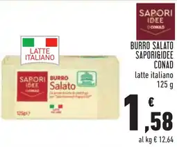 Conad Burro salato SAPORI&IDEE CONAD offerta