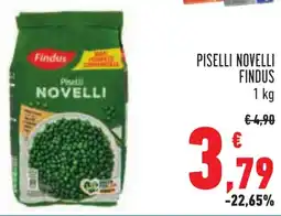 Conad Piselli novelli FINDUS offerta