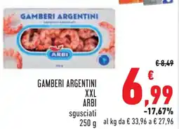 Conad Gamberi argentini XXL ARBI offerta