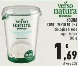 Conad Conad yogurt CONAD VERSO NATURA offerta