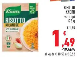 Conad Risotto KNORR offerta