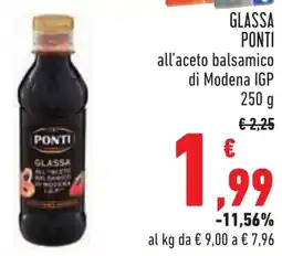 Conad Glassa PONTI offerta