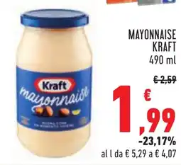 Conad Mayonnaise KRAFT offerta