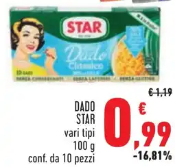 Conad Dado STAR offerta