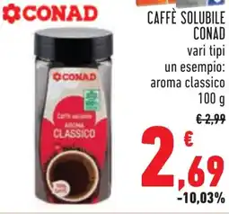Conad Capsule caffè espresso compatibili CONAD offerta