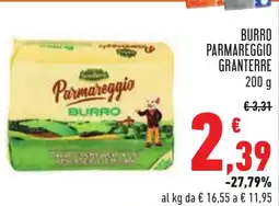 Conad Burro parmareggio GRANTERRE offerta