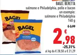 Conad Bagel BERETTA offerta