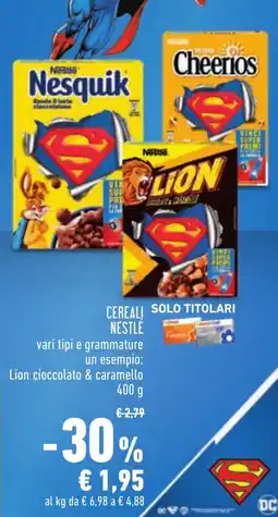 Conad Cereali NESTLÉ offerta