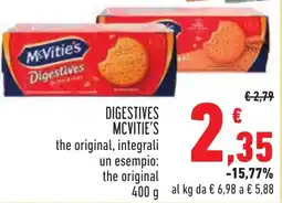 Conad Digestives MCVITIE'S offerta