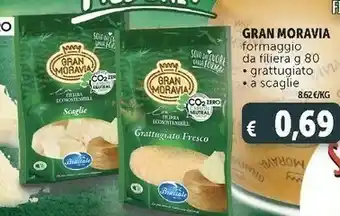 Deco Supermercati Grattugiato formaggio 80 g offerta