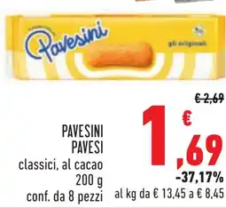 Conad Pavesini PAVESI offerta
