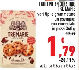 Conad Frollini ancora uno TRE MARIE offerta