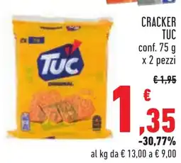 Conad Cracker TUC offerta