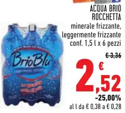 Conad Acqua brio ROCCHETTA offerta