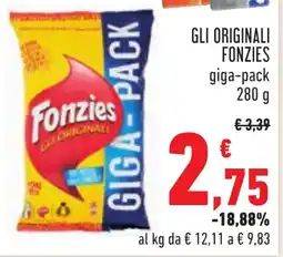 Conad Gli originali FONZIES offerta