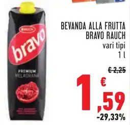 Conad Bevanda alla frutta bravo RAUCH offerta