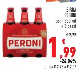 Conad Birra PERONI offerta