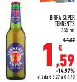 Conad Birra SUPER TENNENT'S offerta