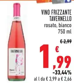 Conad Vino frizzante TAVERNELLO offerta