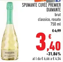 Conad Spumante cuvée premier DIAMANTE offerta
