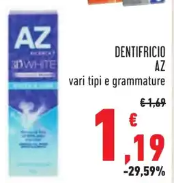 Conad Dentifricio AZ offerta