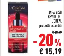 Conad Linea viso revitalift L'OREAL offerta