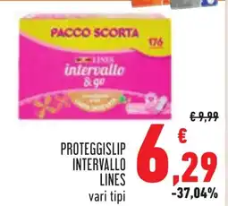 Conad Proteggislip INTERVALLO LINES offerta