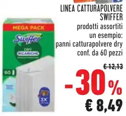 Conad Linea catturapolvere SWIFFER offerta