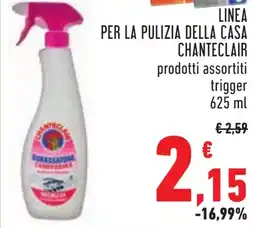 Conad Linea per la pulizia della casa CHANTECLAIR offerta