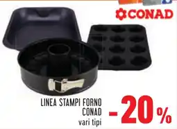 Conad Linea stampi forno CONAD offerta