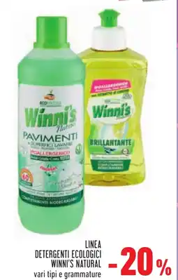 Conad Detergenti ecologici WINNI'S NATURAL offerta