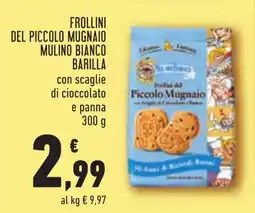 Conad Frollini del piccolo mugnaio mulino bianco BARILLA offerta