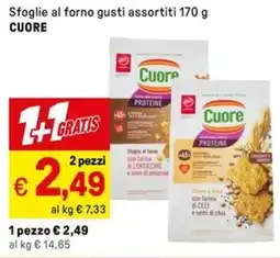 Iper La Grande Sfoglie al forno gusti assortiti CUORE offerta