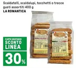 Iper La Grande Scaldatelli, scaldalupi, tocchetti o trecce gusti assortiti LA ROMANTICA offerta