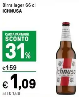 Iper La Grande Birra lager ICHNUSA offerta