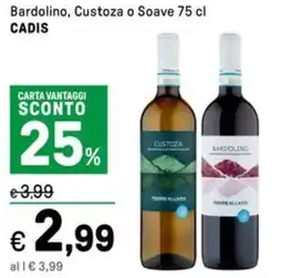 Iper La Grande Bardolino, Custoza o Soave CADIS offerta