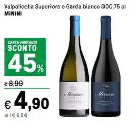 Iper La Grande Valpolicella Superiore o Garda bianco DOC MININI offerta