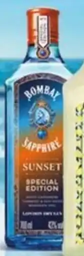 Iper La Grande Sapphire Sunset special edition London dry Gin BOMBAY offerta