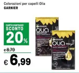 Iper La Grande Colorazioni per capelli Olia GARNIER offerta